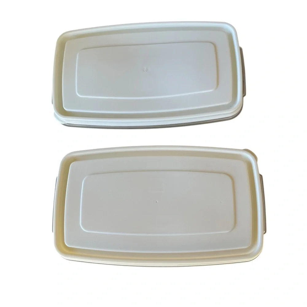 Vintage Rubbermaid Servin’ Saver Containers & Lids Round Square Rectangle